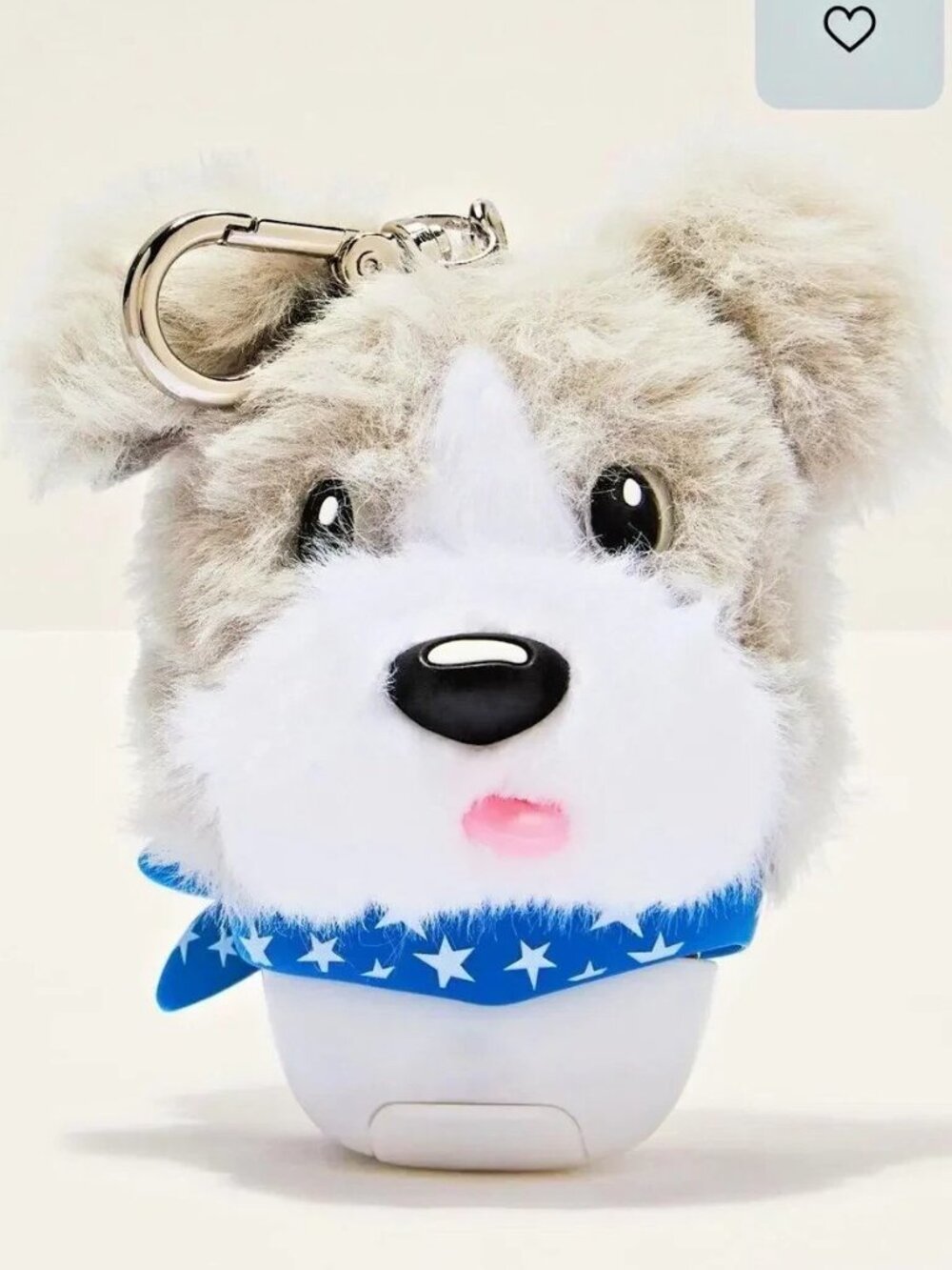 Bath and Body Works "NWT "Bandana Dog Pom: Pocket Bac Holder